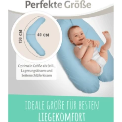 Pic Bear Verpleegkussen Class Ic 190 Cm Koel Blauw -MiniMoois pic bear verpleegkussen class ic 190 cm koel blauw a409616 1