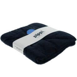 Pippi Badhanddoek Met Capuchon Dark Navy -MiniMoois pippi badhanddoek met capuchon dark navy a389325 4