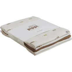 Pippi Mousseline Doeken 3 Pak Bruin 5 Pippi Mousseline Doeken 3 Pak Bruin -MiniMoois pippi mousseline doeken 3 pak bruin a389386 1