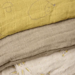 Pippi Mousseline Doeken Set Van 6 Rotan -MiniMoois pippi mousseline doeken set van 6 rotan a389401 2