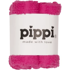 Pippi Washandjes 4-pack Roze -MiniMoois pippi washandjes 4 pack roze a304681 1