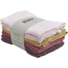 Pippi Washandjes 8-Pack Krijt Roze -MiniMoois pippi washandjes 8 pack krijt roze a349948
