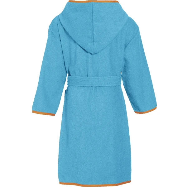 Playshoes Badjas Van Badstof De Muis Aqua Blauw 4 Playshoes Badjas Van Badstof De Muis Aqua Blauw - Afbeelding 2