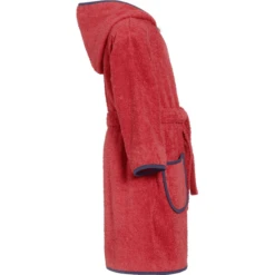 Playshoes Badstof Badjas Duiker Rood -MiniMoois playshoes badstof badjas duiker rood a237069 2