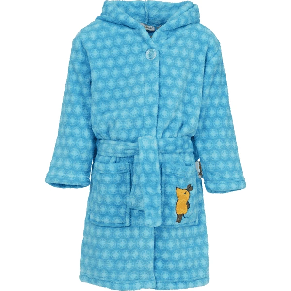 Playshoes Fleece Badjas DIE MAUS Blauw 6 Playshoes Fleece Badjas DIE MAUS Blauw - Afbeelding 4