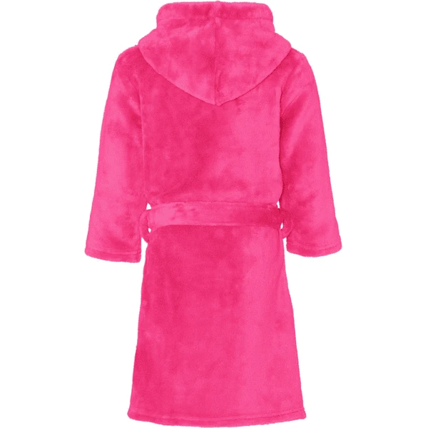 Playshoes Fleece Badjas Uni Roze 4 Playshoes Fleece Badjas Uni Roze - Afbeelding 2