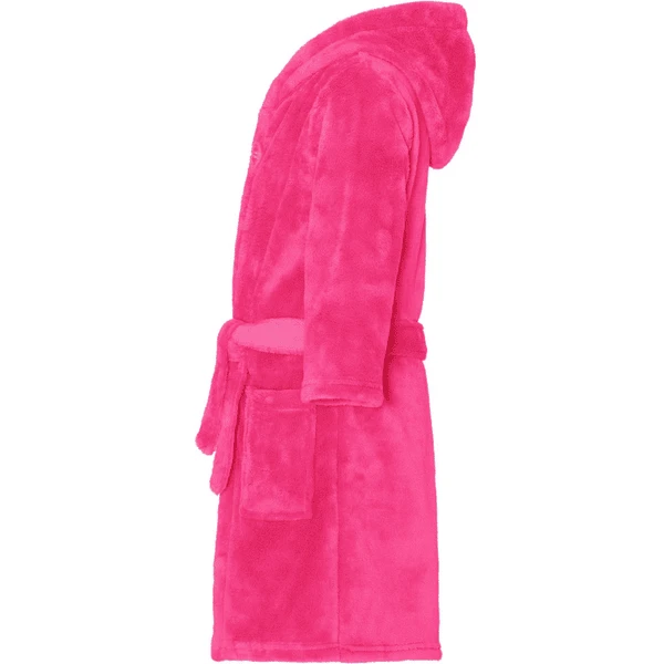 Playshoes Fleece Badjas Uni Roze 5 Playshoes Fleece Badjas Uni Roze - Afbeelding 3
