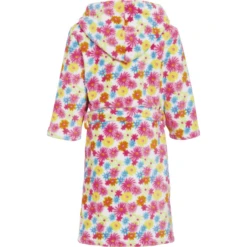 PLAYSHOES Girls Badjas Fleece Bloemen -MiniMoois playshoes girls badjas fleece bloemen a201701 4