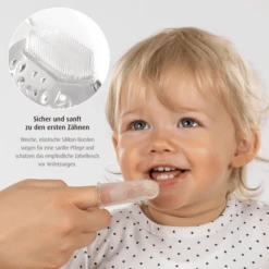 Reer Siliconen Vingertandenborstel 2 Stuks -MiniMoois reer siliconen vingertandenborstel 2 stuks a343220 2