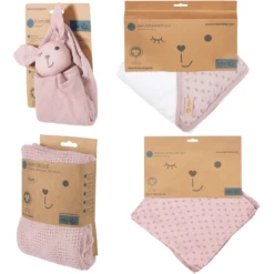 Roba Geschenkset Babyverzorging Lil Planet Roze -MiniMoois roba geschenkset babyverzorging lil planet roze a307704 1