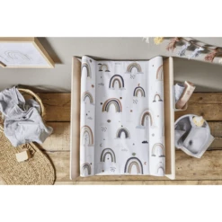 Rotho Verzorgingsmat Set Regenboog -MiniMoois rotho verzorgingsmat set regenboog a352684 1
