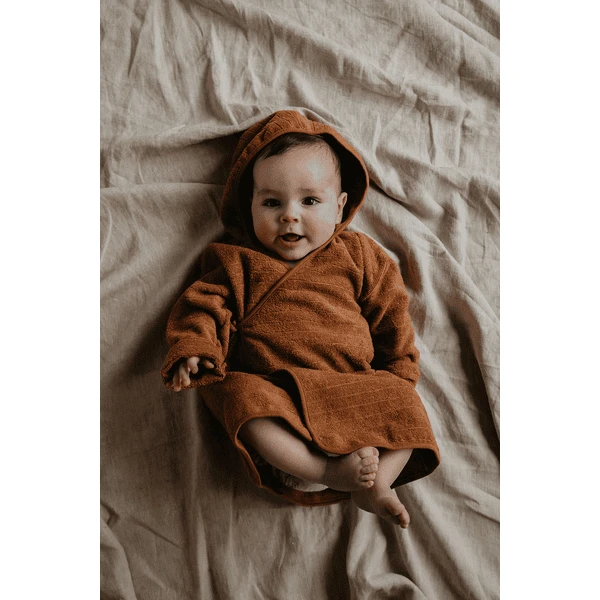 Snoozebaby Badjas Toffee 86/92 4 Snoozebaby Badjas Toffee 86/92 - Afbeelding 2