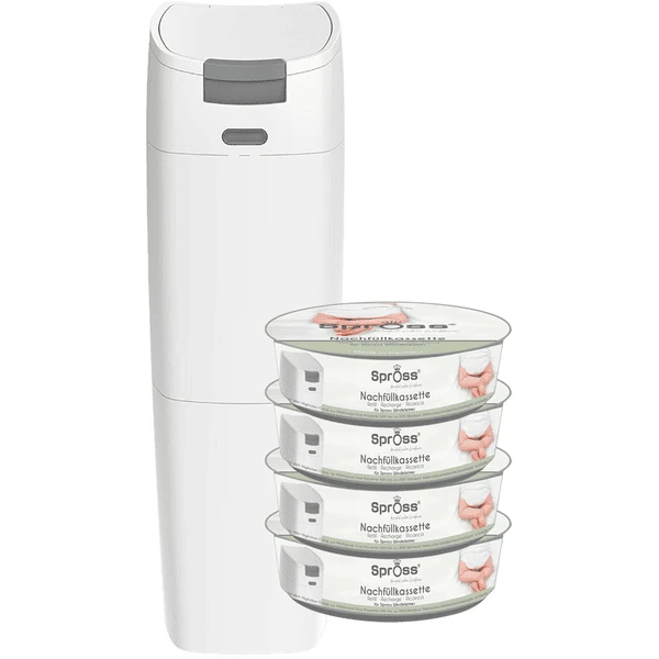 Spross Luieremmer Inclusief Vier Navulcassettes 3 Spross Luieremmer Inclusief Vier Navulcassettes