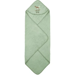 Sterntaler Badcape Emmilius Lichtgroen 100 X 100 Cm -MiniMoois sterntaler badcape emmilius lichtgroen 100 x 100 cm a327073 3