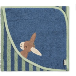 Sterntaler Badcape Emmilius Medium Blauw 80 X 80 Cm -MiniMoois sterntaler badcape emmilius medium blauw 80 x 80 cm a327058 2