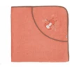 Sterntaler Badcape Met Capuchon Enna Uni Koraal 100 X 100 Cm -MiniMoois sterntaler badcape met capuchon enna uni koraal 100 x 100 cm a351503