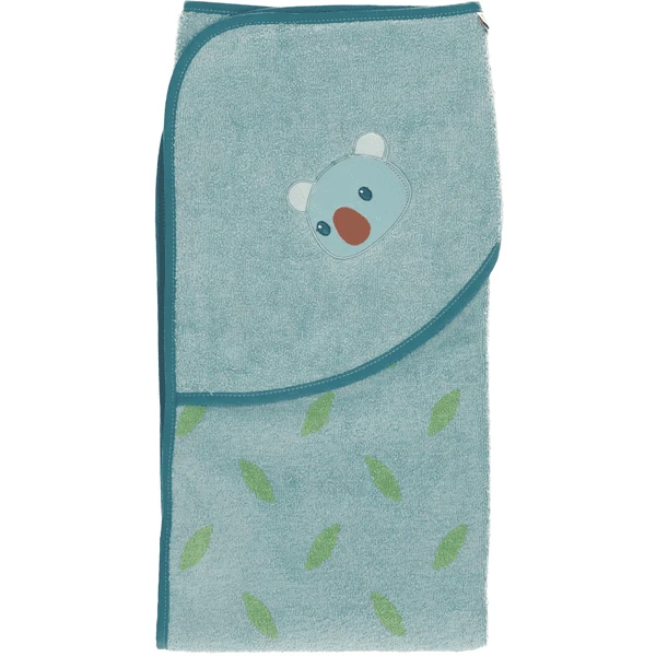 Sterntaler Badcape Met Capuchon Kalla Blauw Gemêleerd 100 X 100 Cm 4 Sterntaler Badcape Met Capuchon Kalla Blauw Gemêleerd 100 X 100 Cm - Afbeelding 2