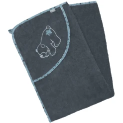 Sterntaler Badhanddoek 100 X 100 Cm Elia Ijzergrijs -MiniMoois sterntaler badhanddoek 100 x 100 cm elia ijzergrijs a384562 1