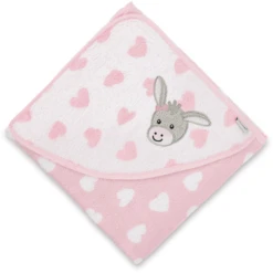Sterntaler Badhanddoek Emmi Girl 80 X 80 Cm Rosa -MiniMoois sterntaler badhanddoek emmi girl 80 x 80 cm rosa a239743 1