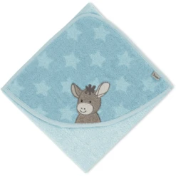 Sterntaler Badhanddoek Emmi Lichtblauw 80 X 80 Cm -MiniMoois sterntaler badhanddoek emmi lichtblauw 80 x 80 cm a290836 1