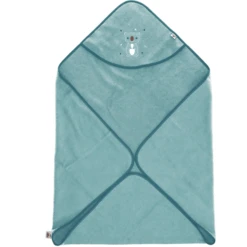 Sterntaler Badhanddoek Kalla Uni Blauw Melange 100 X 100 Cm -MiniMoois sterntaler badhanddoek kalla uni blauw melange 100 x 100 cm a351507 2
