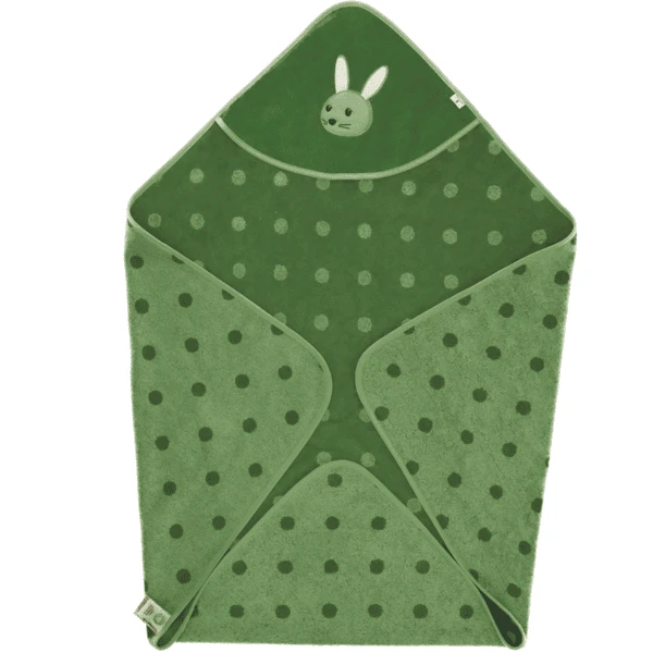 Sterntaler Badhanddoek Kinni Donkergroen 100 X 100 Cm 5 Sterntaler Badhanddoek Kinni Donkergroen 100 X 100 Cm - Afbeelding 3