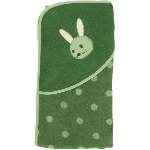 Sterntaler Badhanddoek Kinni Donkergroen 100 X 100 Cm 7 Sterntaler Badhanddoek Kinni Donkergroen 100 X 100 Cm - Afbeelding 5