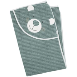 Sterntaler Badhanddoek Met Kap Ben Medium Groen 100 X 100 Cm -MiniMoois sterntaler badhanddoek met kap ben medium groen 100 x 100 cm a301079 4