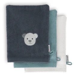 Sterntaler Elia Washandschoenen 3 Pak Donker Turquoise