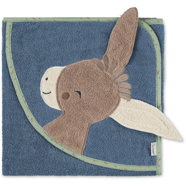 Sterntaler Ezel Motief Badlaken Emmilius Medium Blauw 3 Sterntaler Ezel Motief Badlaken Emmilius Medium Blauw