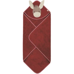 Sterntaler Ezel Motief Badlaken Emmily Donkerrood -MiniMoois sterntaler ezel motief badlaken emmily donkerrood a327095 3