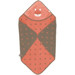 Sterntaler GOTS Badhanddoek Met Kap Enna Koraal 80 X 80 Cm -MiniMoois sterntaler gots badhanddoek met kap enna koraal 80 x 80 cm a351339 4