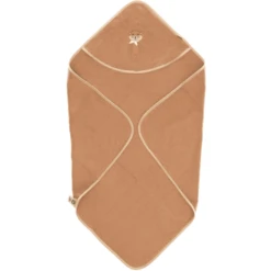 Sterntaler GOTS Badhanddoek Met Kap Otti Uni Bruin 80 X 80 Cm -MiniMoois sterntaler gots badhanddoek met kap otti uni bruin 80 x 80 cm a351332 4
