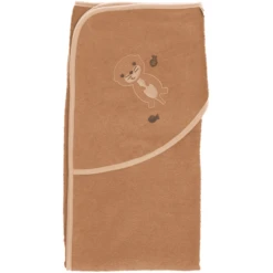 Sterntaler Otti Badhanddoek Uni Bruin 100 X 100 Cm -MiniMoois sterntaler otti badhanddoek uni bruin 100 x 100 cm a351502 1