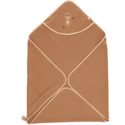 Sterntaler Otti Badhanddoek Uni Bruin 100 X 100 Cm -MiniMoois sterntaler otti badhanddoek uni bruin 100 x 100 cm a351502 3