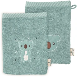 Sterntaler Washandschoenen 2 Pakken Kalla Blauw Gemêleerd