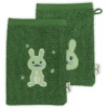 Sterntaler Washandschoenen Twin Pack Kinni Donkergroen -MiniMoois sterntaler washandschoenen twin pack kinni donkergroen a351464