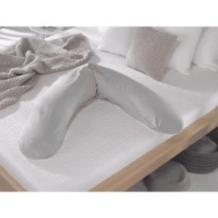 THERALINE De Original Verpleegkussen Met Cover BIO Jersey Grijs -MiniMoois theraline de original verpleegkussen met cover bio jersey grijs a304977 1