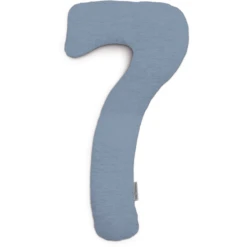 THERALINE Dekbedovertrek Voor Mijn7 Zijslaapkussen Melange Blauw-grijs Bamboo -verzameling -MiniMoois theraline dekbedovertrek voor mijn7 zijslaapkussen melange blauw grijs bamboo verzameling a305270 3