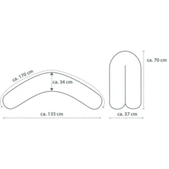 Theraline Dodo Verzorgingskussen Ster Grijs -MiniMoois theraline dodo verzorgingskussen ster grijs a360697 3