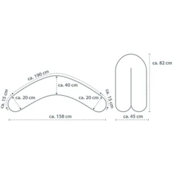THERALINE Hoes Voor Original Sweet Borstvoedingskussen Heart -MiniMoois theraline hoes voor original sweet borstvoedingskussen heart a359072 3
