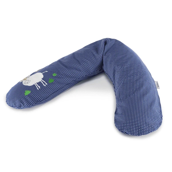 THERALINE Hoes Voor Original Voedingskussen Stippen Marine Zee Schaap 3 THERALINE Hoes Voor Original Voedingskussen Stippen Marine Zee Schaap