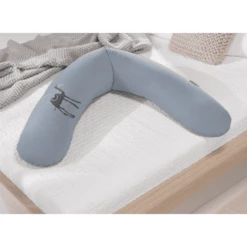 THERALINE Original Verzorgingskussen Incl. Hoes Melange Blauw/Grijs Camel Bamboe Collectie -MiniMoois theraline original verzorgingskussen incl hoes melange blauw grijs camel bamboe collectie a359058 1