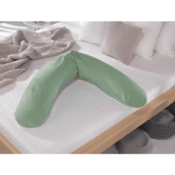 THERALINE Original Voedingskussen Met Hoes Populier Bamboecollectie -MiniMoois theraline original voedingskussen met hoes populier bamboecollectie a283557 1