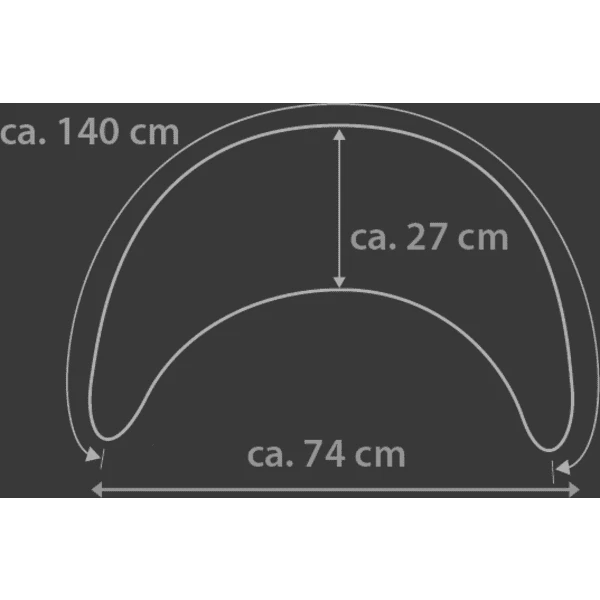 THERALINE Pluche Maan Amber 7 THERALINE Pluche Maan Amber - Afbeelding 5