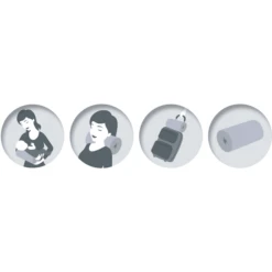 THERALINE Voedingskussen Sterrenhemel -MiniMoois theraline voedingskussen sterrenhemel a283652 3