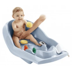 THERMOBABY® Thermobaby ® Badkuipwagen, Baby Blauw -MiniMoois thermobaby badkuipwagen baby blauw a415593 1
