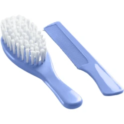 THERMOBABY® Thermobaby ® Kam En Borstel, Indigo Blauw -MiniMoois thermobaby kam en borstel indigo blauw a366709 2