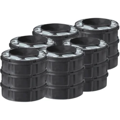 Tommee Tippee Luieremmer Twist & Click Advanced , Incl. 19 Cassettes Met Antibacteriële Film Van Duurzame Oorsprong Green In Wit. -MiniMoois tommee tippee luieremmer twist amp click advanced incl 19 cassettes met antibacteriele film van duurzame oorsprong green in wit a379734 4