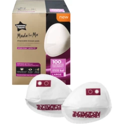Tommee Tippee Wegwerpzoogkompressen, Made For Me, 100 Stuks, Maat -MiniMoois tommee tippee wegwerpzoogkompressen made for me 100 stuks maat a310885 1